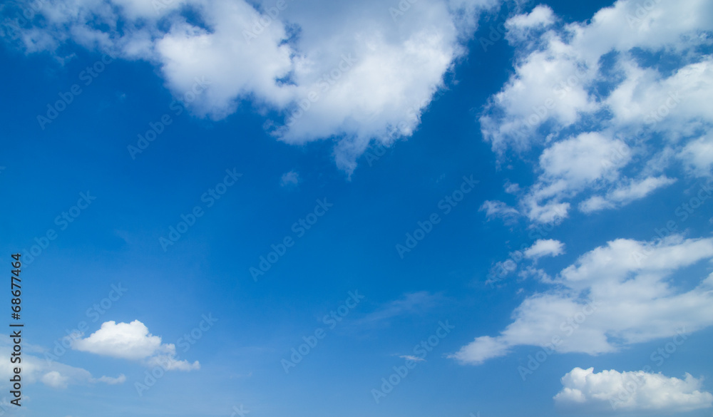 Obraz premium Blue sky.