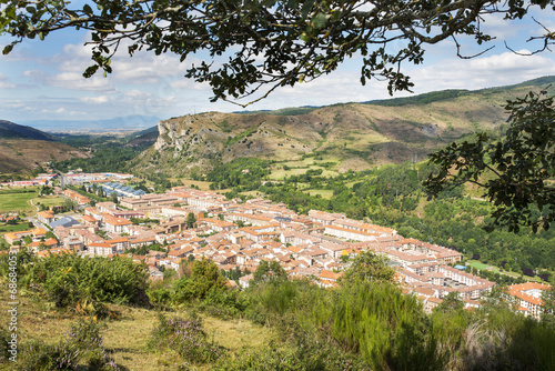 Views of Ezcaray village, La Rioja, Spain.