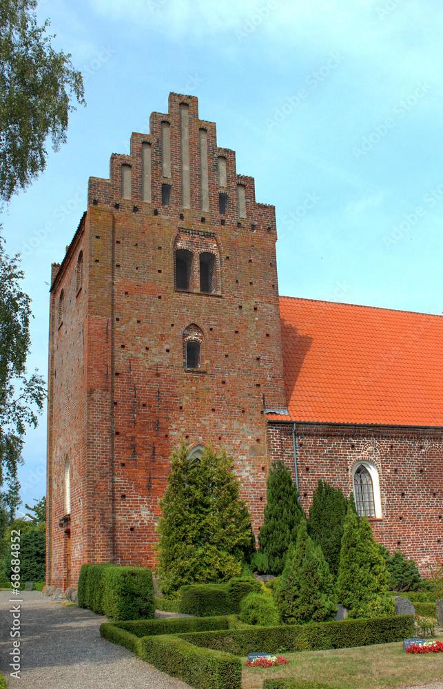 Keldby kirke Møn  Danmark (Kirche in Keldby Dänemark)