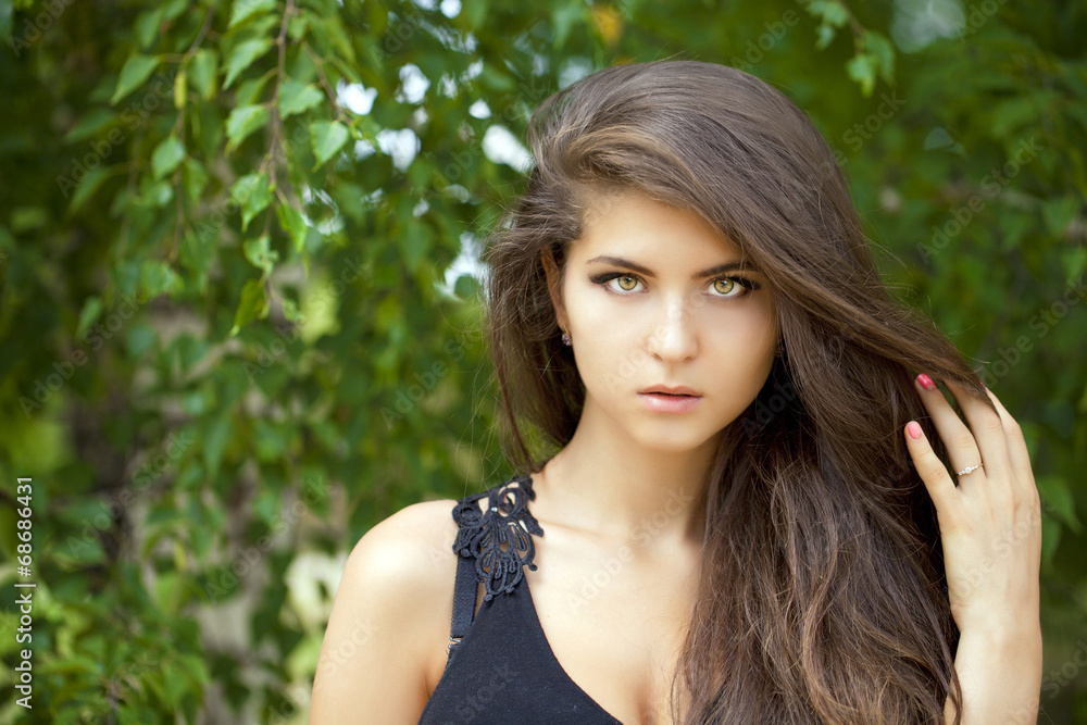 Young beautiful woman Young beautiful woman