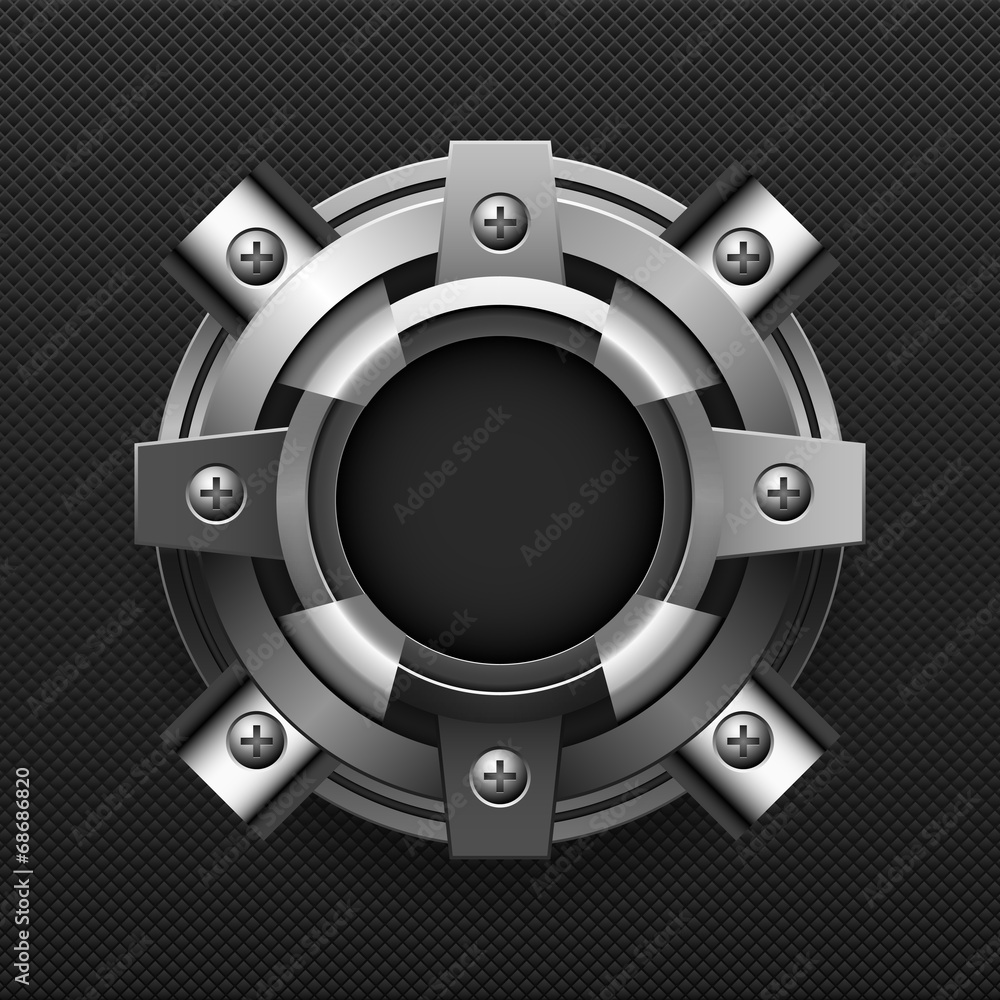 Naklejka premium abstract metal background