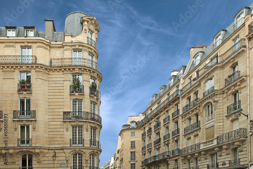 Photography immeuble parisien