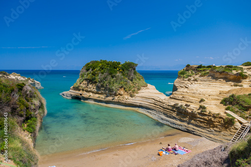 Sidari Canal d'amour Corfu island photo