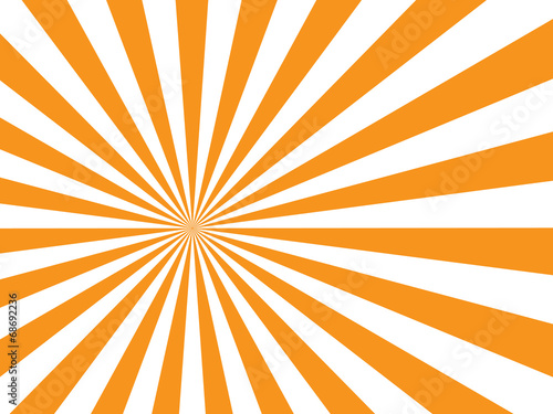 sunburst on white background
