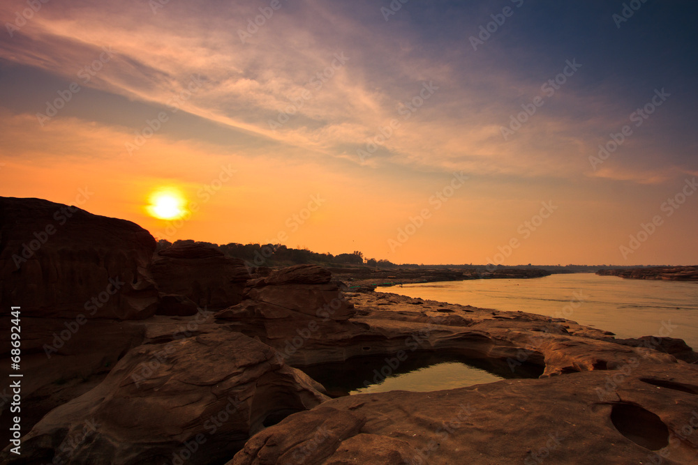 Grand Canyon of Thailand called Sam-Pan-Bok Grand Canyon of Thailand called Sam-Pan-Bok
