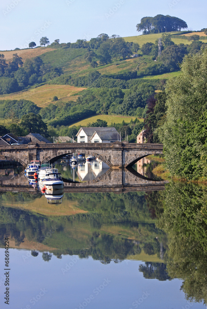 Obraz premium River Dart, Totnes