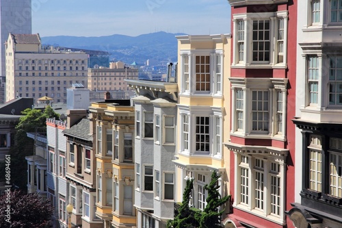 San Francisco, USA - Nob Hill neighborhood photo