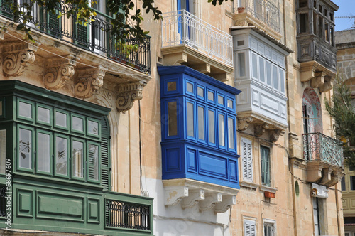 Malta, the picturesque city of Valetta photo