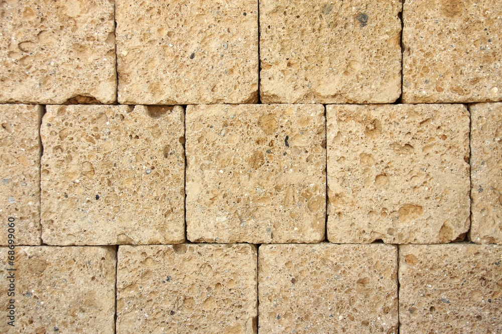 Fototapeta premium tuffstein mauer VII