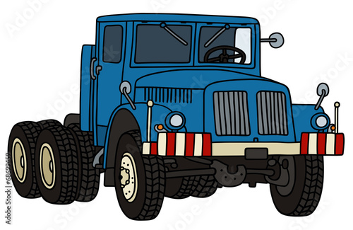 Classic towing truck