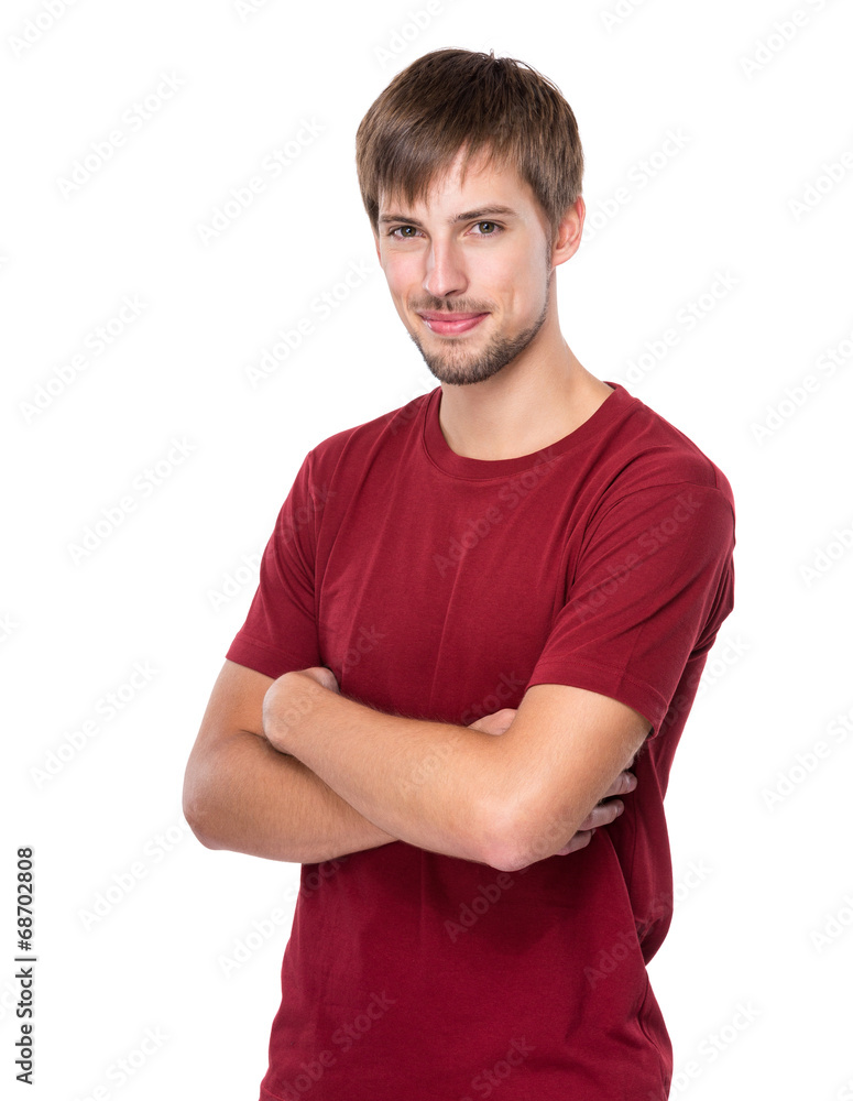 Handsome caucasian man Handsome caucasian man