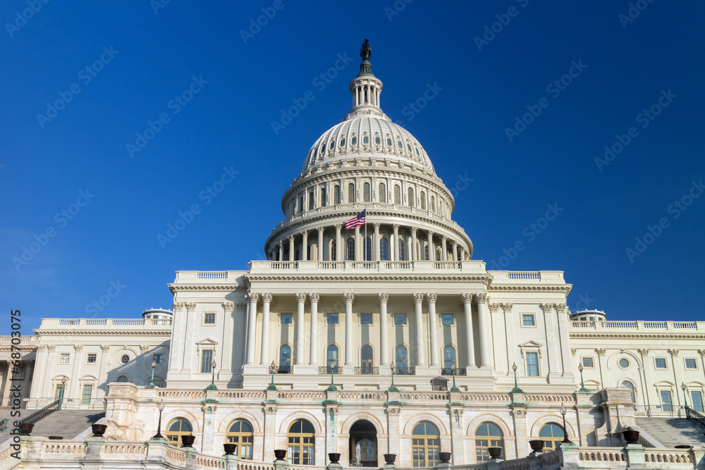 The US Capitol building, Washington DC.