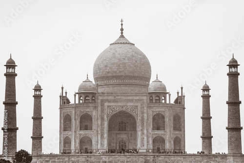 Sepia Taj Mahal, Agra, Uttar Pradesh, India
