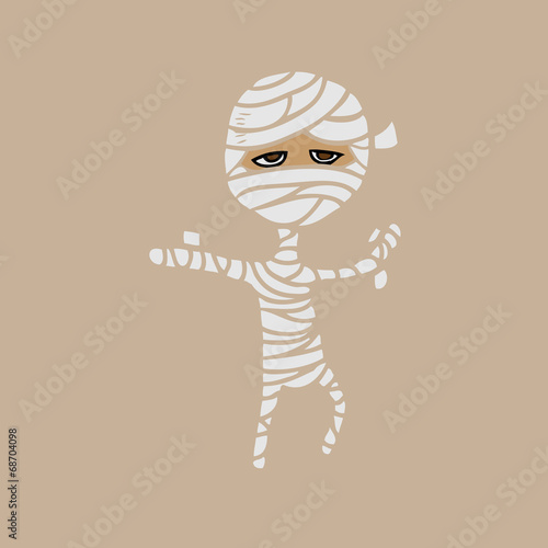 Mummy human monster bandage