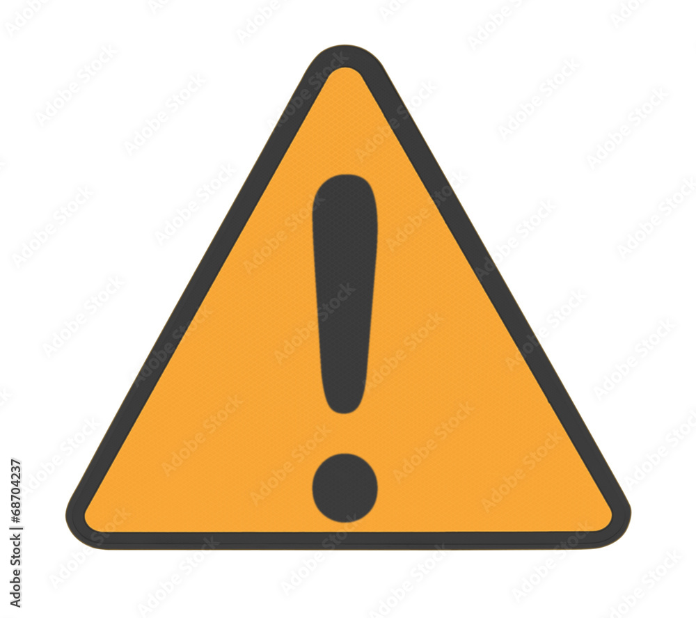 point d'exclamation, danger point d'exclamation, danger