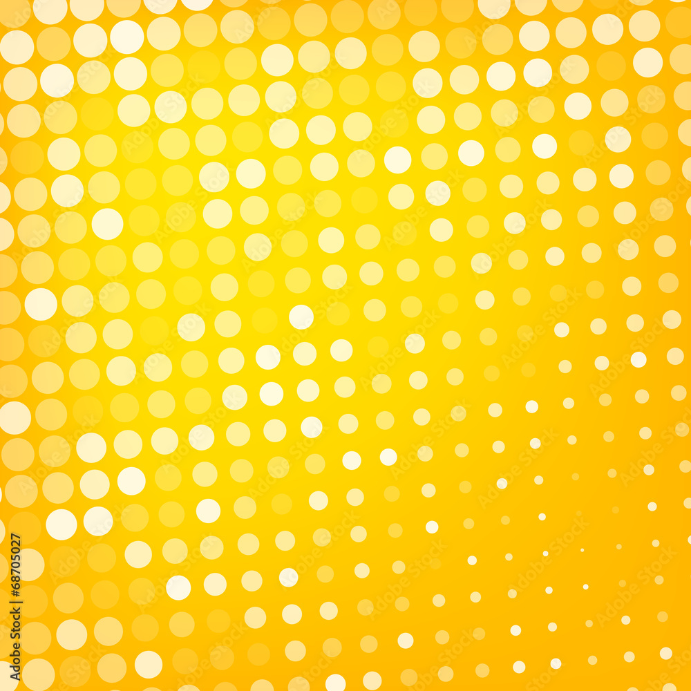 Abstract dotted yellow background