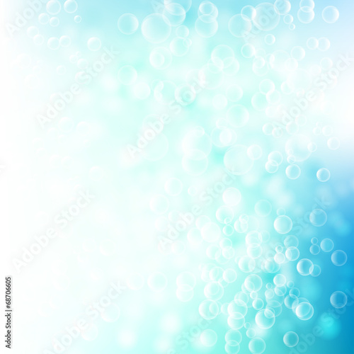 woda bąbelki tło wektor