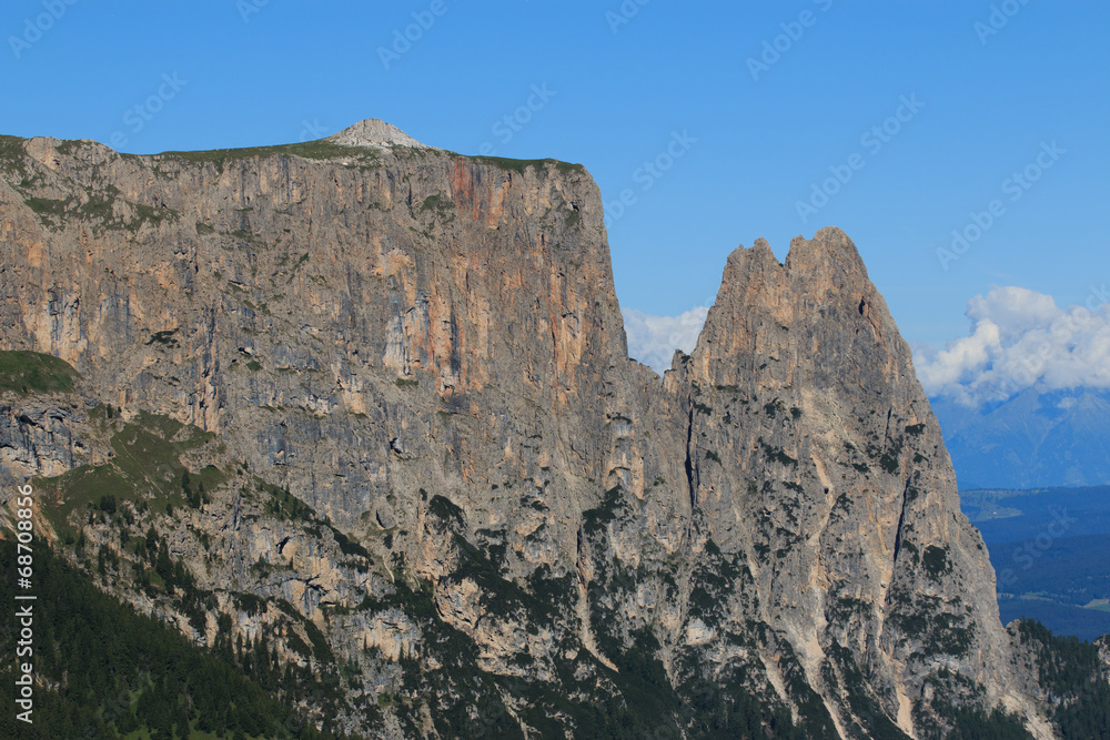 Sciliar dall'Alpe di Siusi