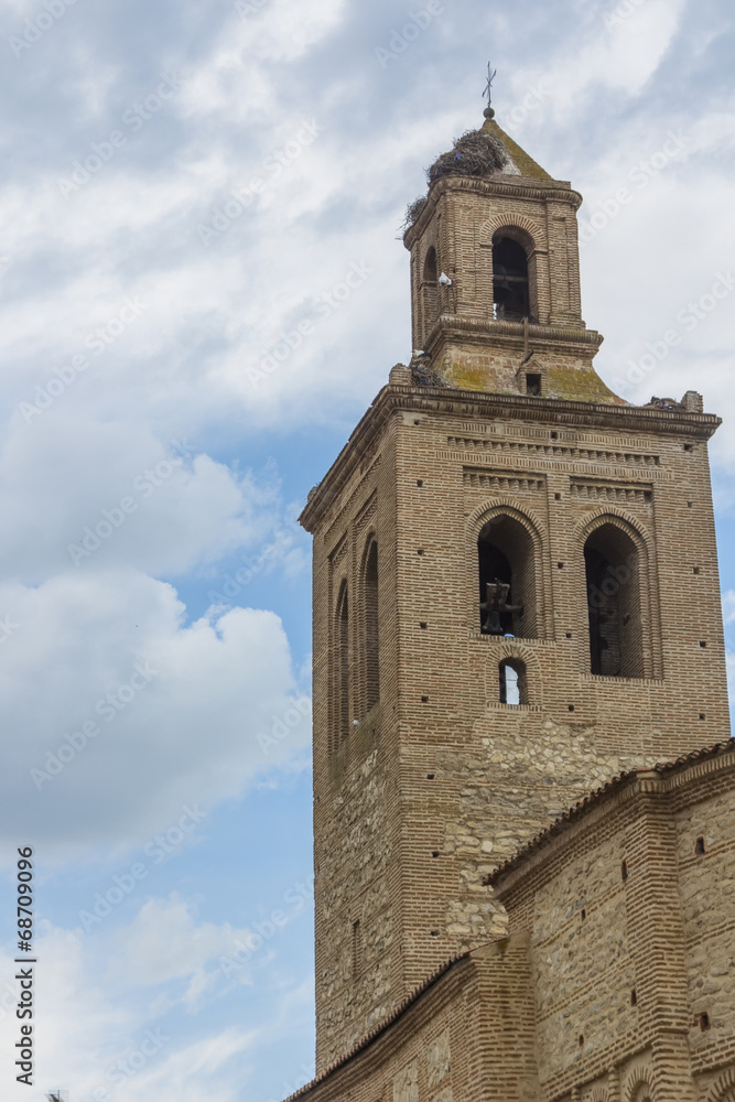 Fototapeta premium church of Santa María la Mayor , Arevalo, Spain