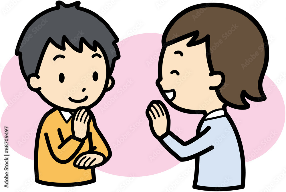 手話 Stock イラスト Adobe Stock