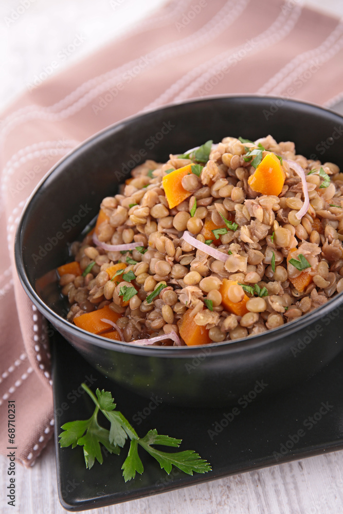 lentil with carrot and onion lentil with carrot and onion