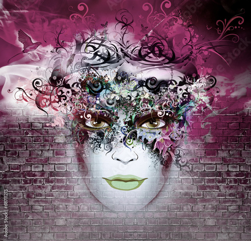 яркий абстрактный фон