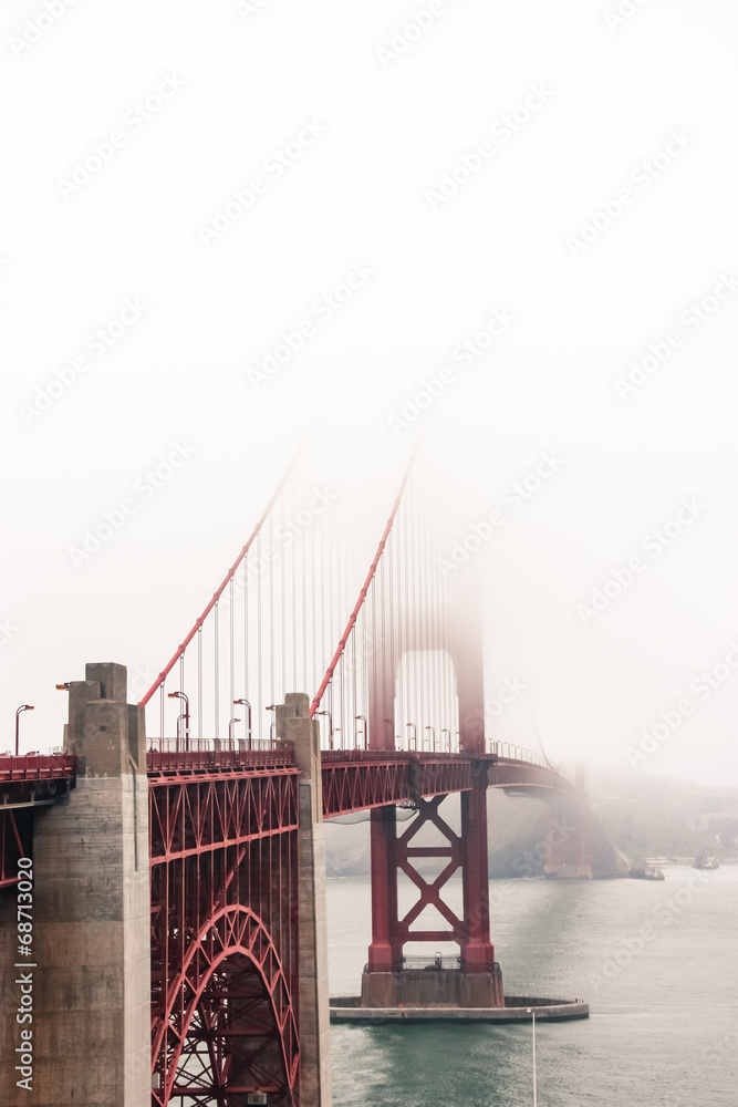 Golden Gate Bridge in Fog