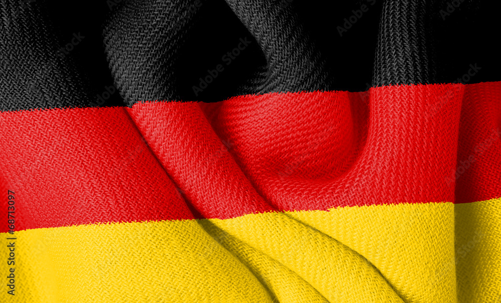  Fahne Deutschland Stock Illustration 