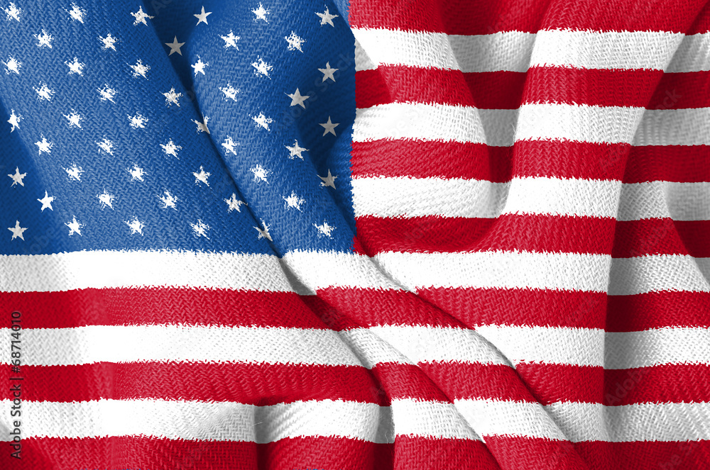 Obraz premium Fahne USA