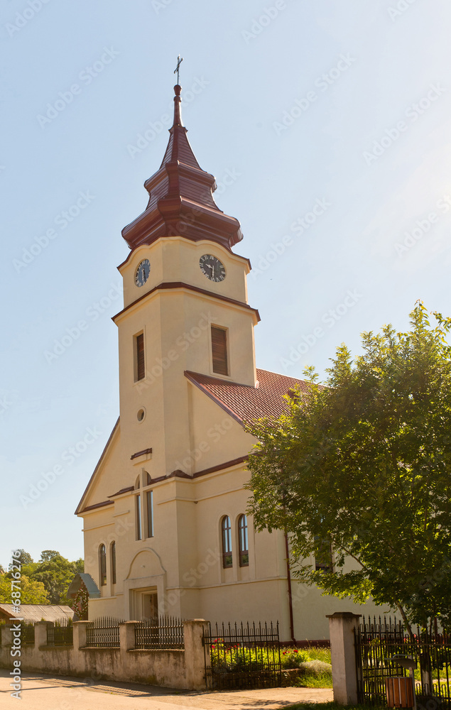 Catholic church in Solonetul Nou village