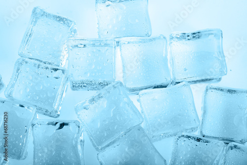 cubes of ice