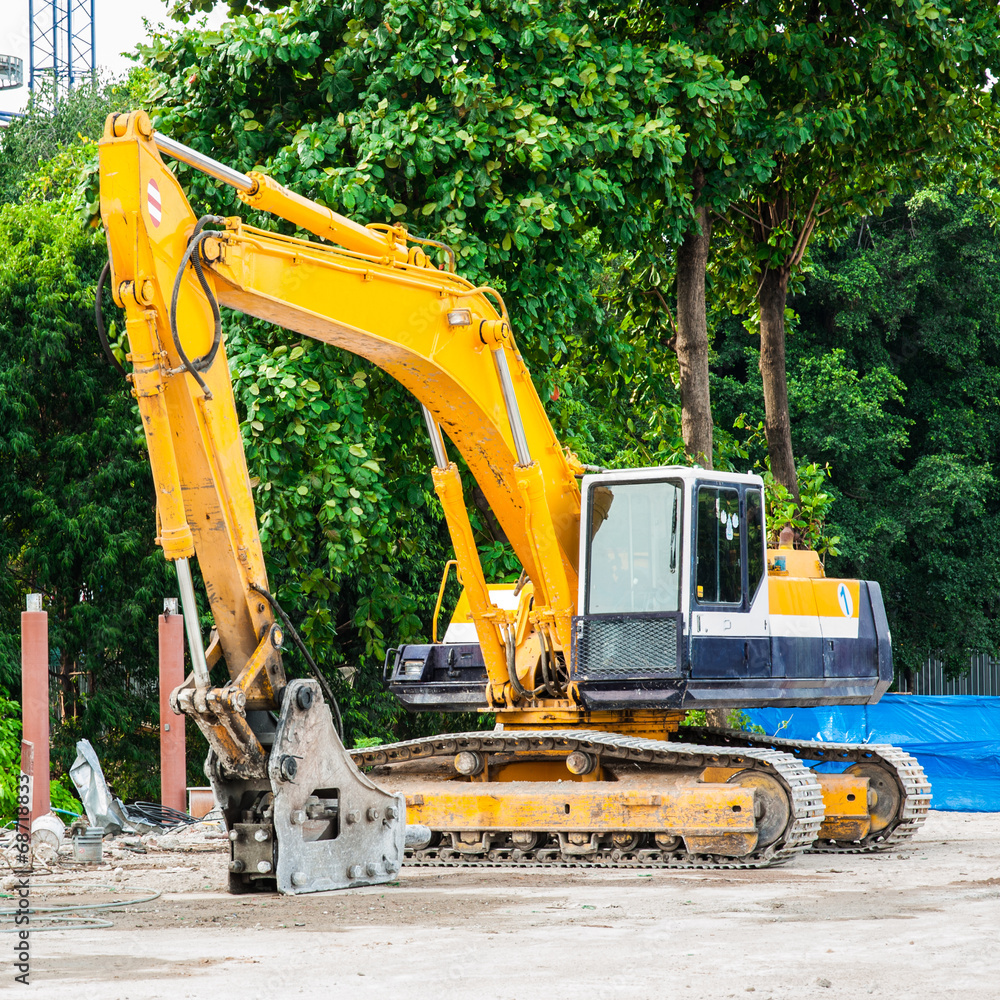 Excavators on Dayoff Excavators on Dayoff
