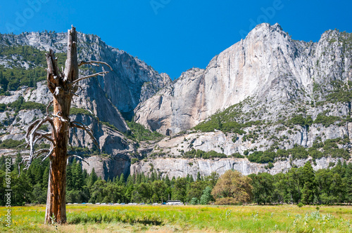 Photography Mountains in Yosemite valley.