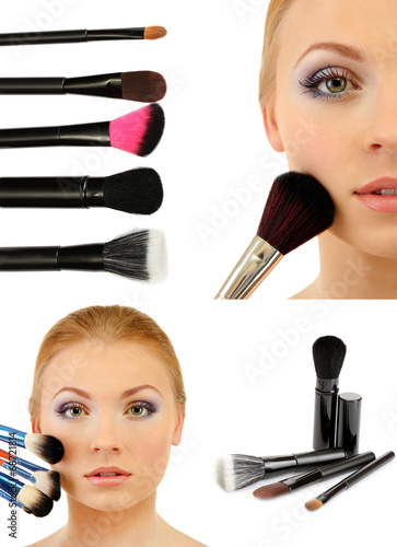 Make-up collage