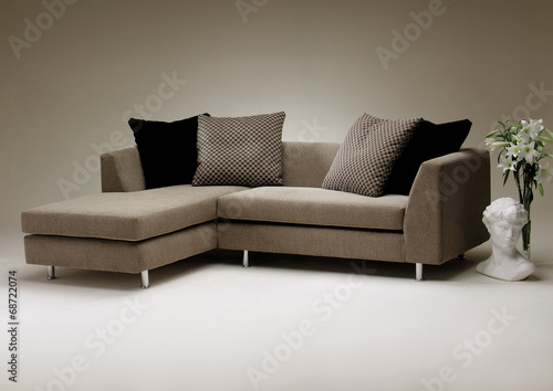 Photography Interior with corner sofa