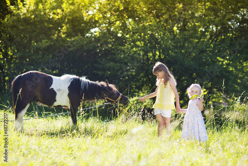 Little sisters in nature