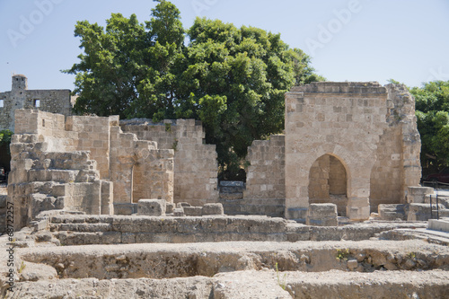 Archaeological site on Rhodes