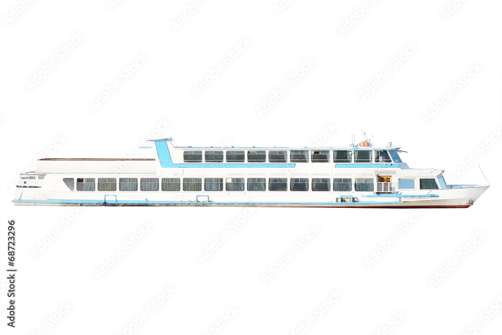 Fototapeta premium the image of a motor boat