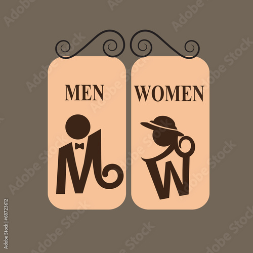 Toilet Sign
