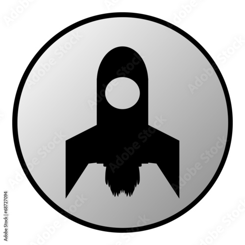 Starting rocket button