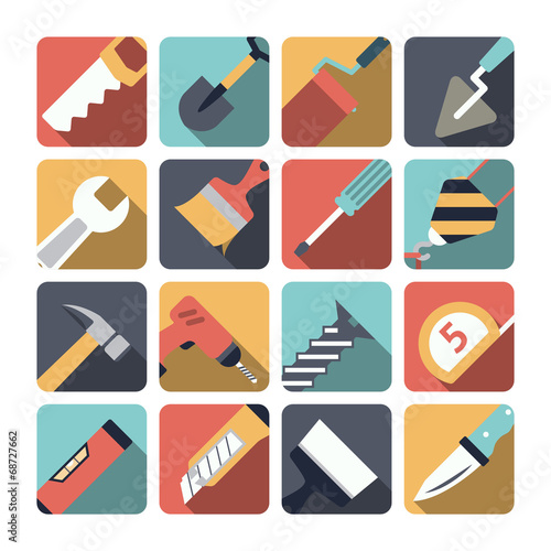 Home Repair Tools Icons