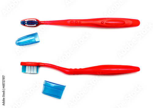 tooth brush isolated on a white background