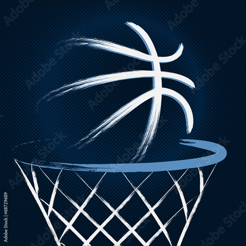 Basketball, vector