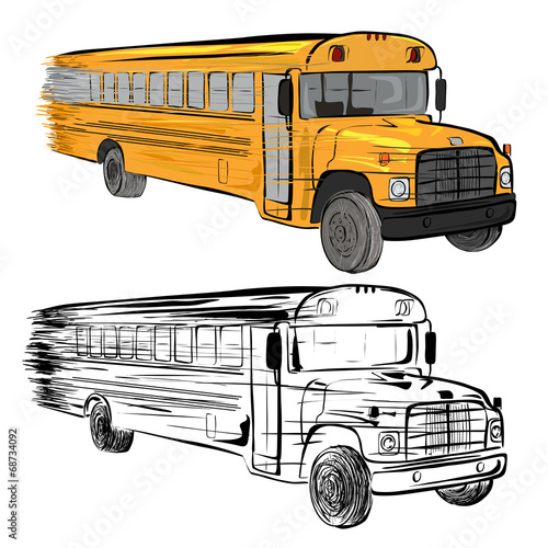 Riding school buses