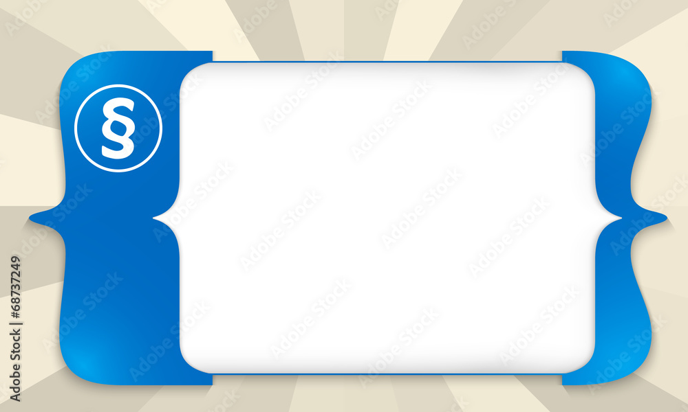 blue square brackets for entering any text with paragraph blue square brackets for entering any text with paragraph