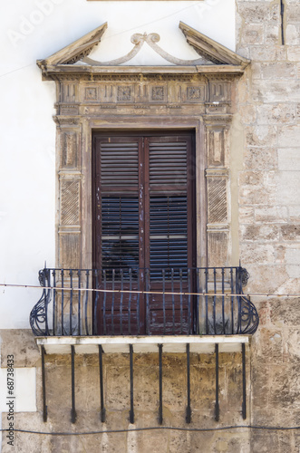 Old siclian window photo