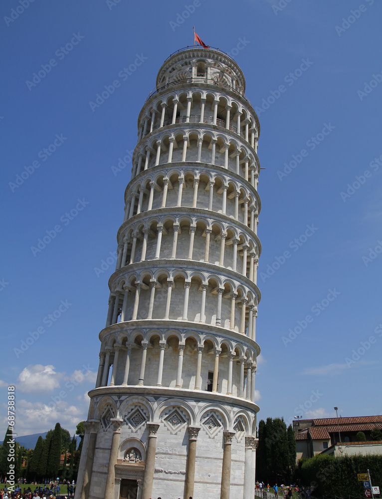 Pisa. The leaning tower