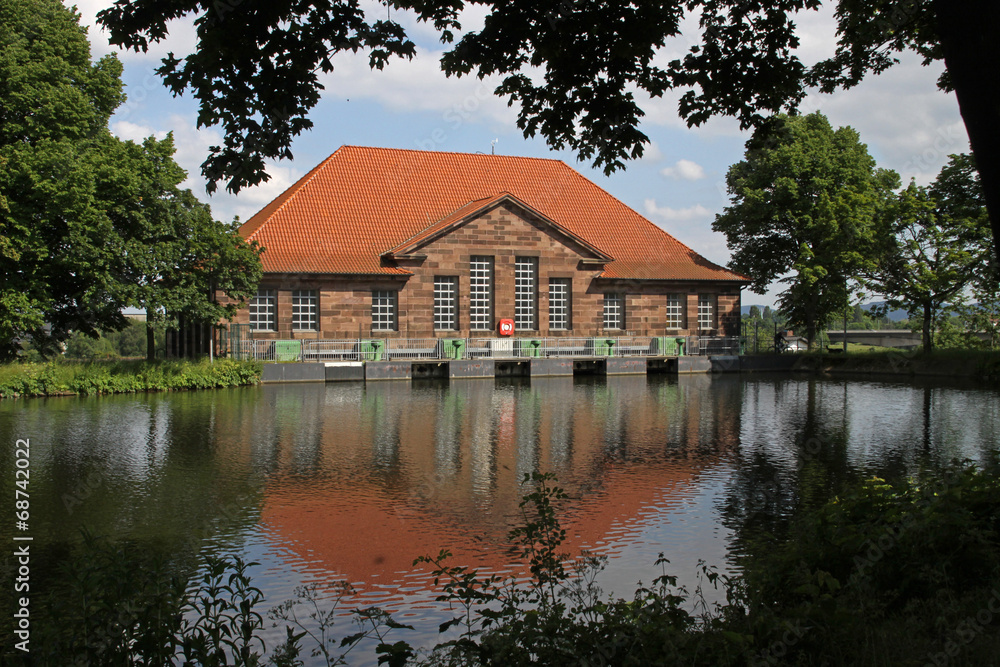 Hauptpumpwerk Wasserstrassenkreuz Minden Hauptpumpwerk Wasserstrassenkreuz Minden