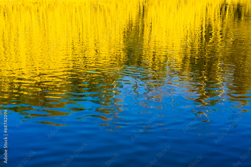 reflected in water reflected in water