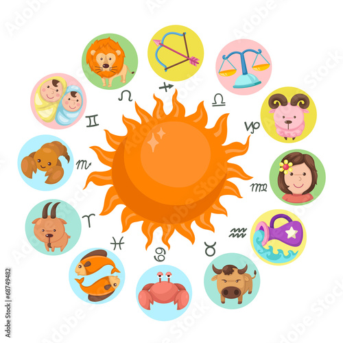 zodiac vector